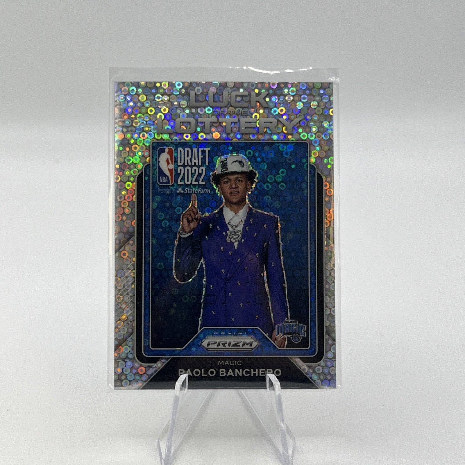 2022-23 Prizm Paolo Banchero Luck Of The Lottery Disco Prizm