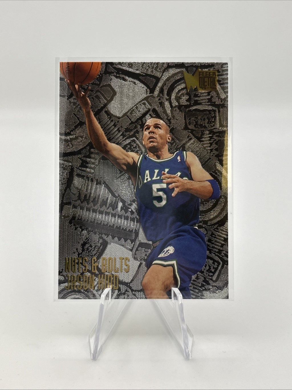 1995-96 Fleer Metal - Nuts & Bolts Jason Kidd #213