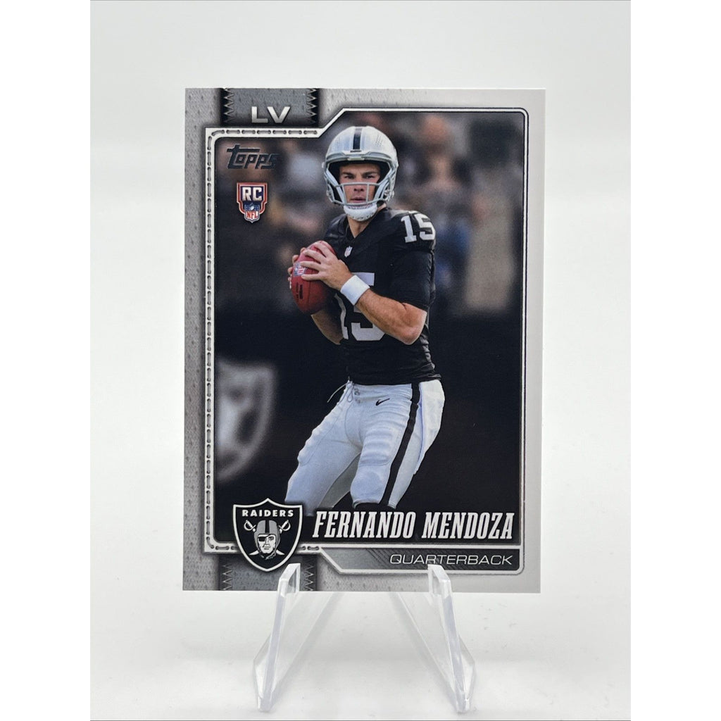 2026 Topps Flagship Football - Fernando Mendoza #310 - Las Vegas Raiders (RC)