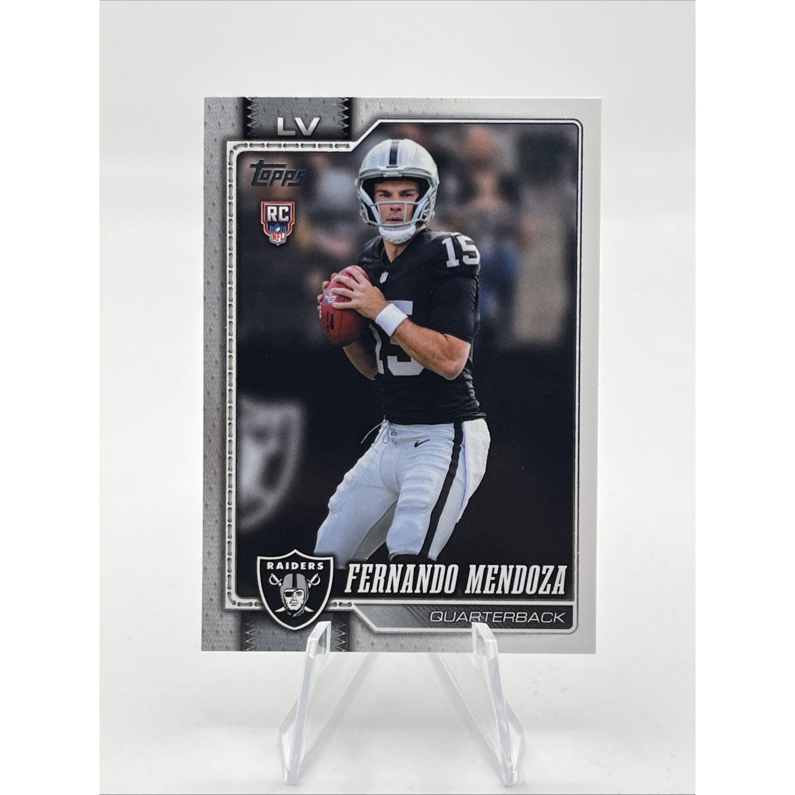 2026 Topps Flagship Football - Fernando Mendoza #310 - Las Vegas Raiders (RC)