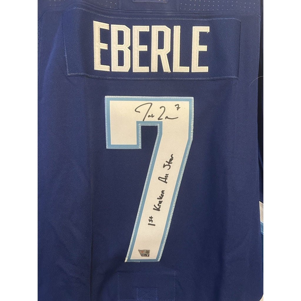 Seattle Kraken | All Star | Signed Jersey Inscription 1st All Star Jordan Eberle