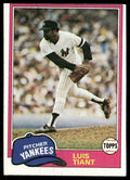 1981 Topps #627 Luis Tiant