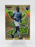 2026 Topps Chrome Premier league Merlin Yaya Toure Ta-Da Gold Refractor /50