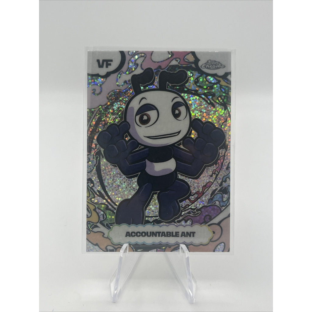 2026 Topps Chrome VeeFriends ACCOUNTABLE ANT Manga Speckle #SSA-7