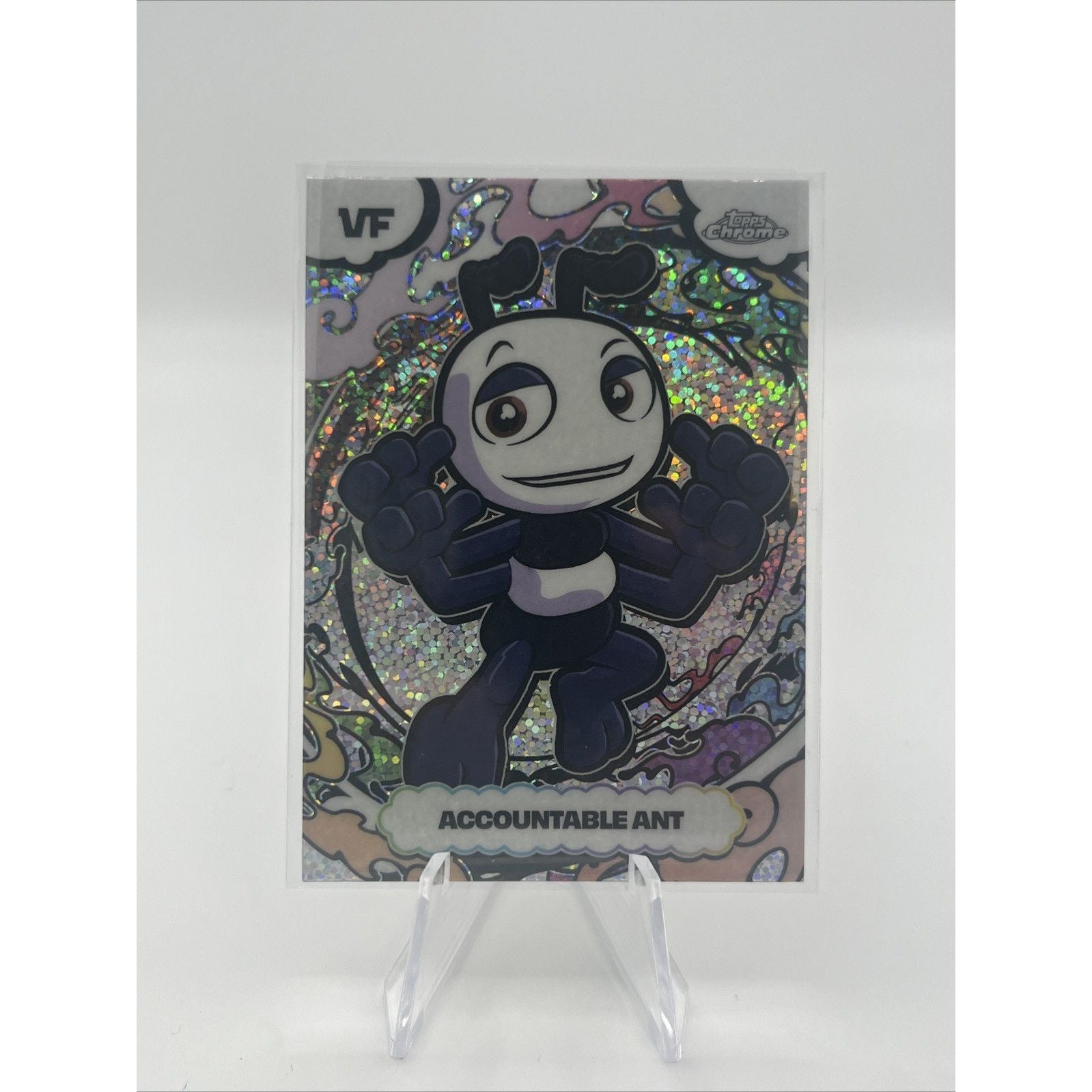2026 Topps Chrome VeeFriends ACCOUNTABLE ANT Manga Speckle #SSA-7
