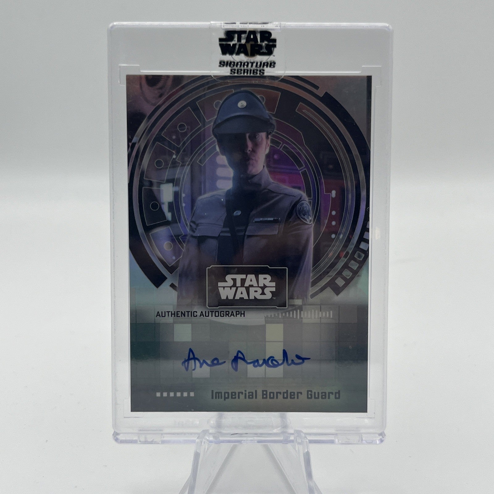 2022 Topps Star Wars A-AF Anna Francolini Autographed Border Guard