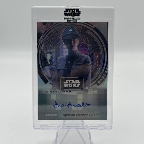 2022 Topps Star Wars A-AF Anna Francolini Autographed Border Guard