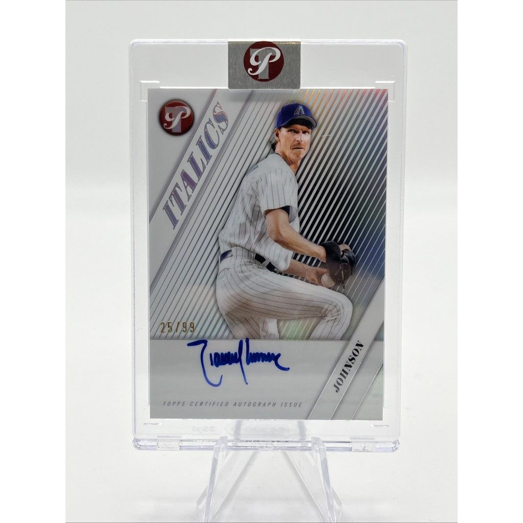 2026 Topps Pristine Randy Johnson Italics Auto /99