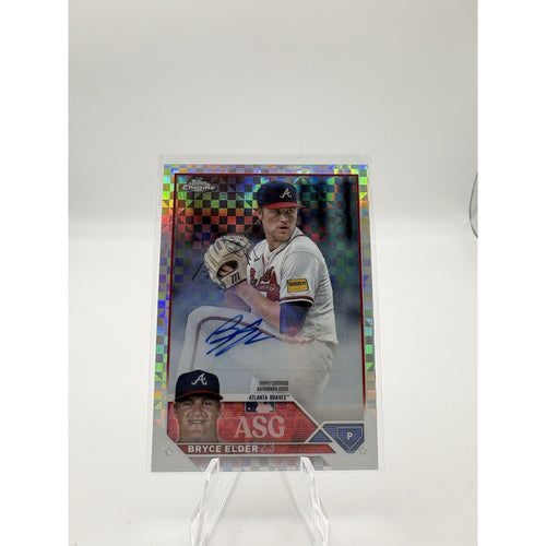 2023 Topps Chrome Update Series - 2023 All-Star Game Autographs Bryce Elder...