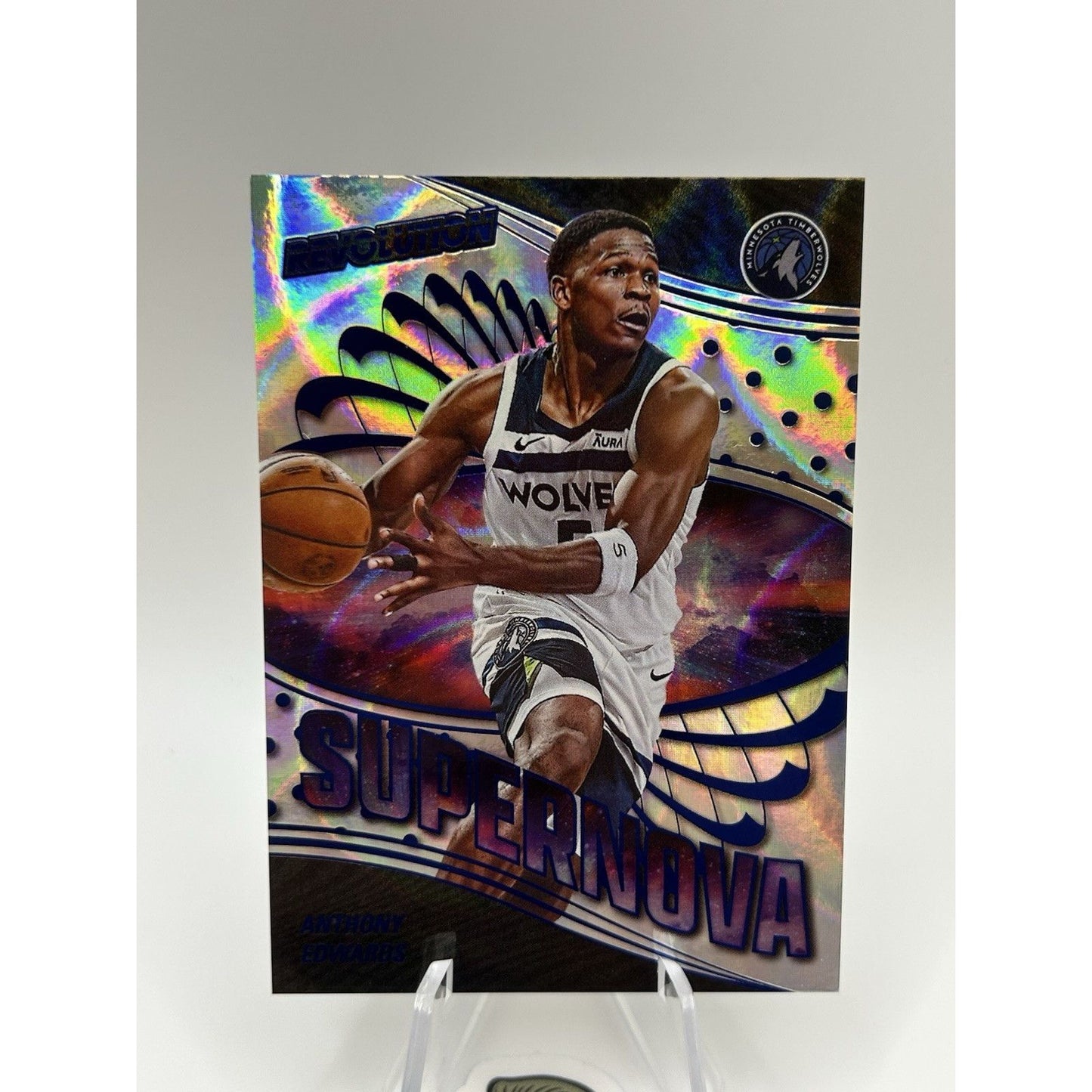 2024-25 Panini Revolution Anthony Edwards Supernova Infinte /25 #6 Timberwolves