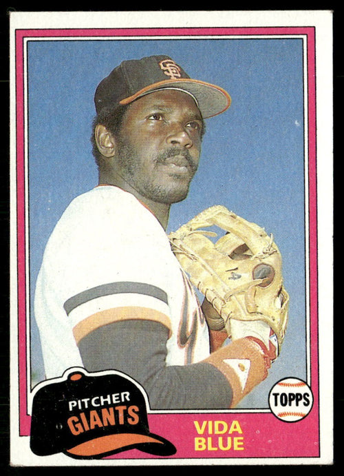 1981 Topps #310 Vida Blue