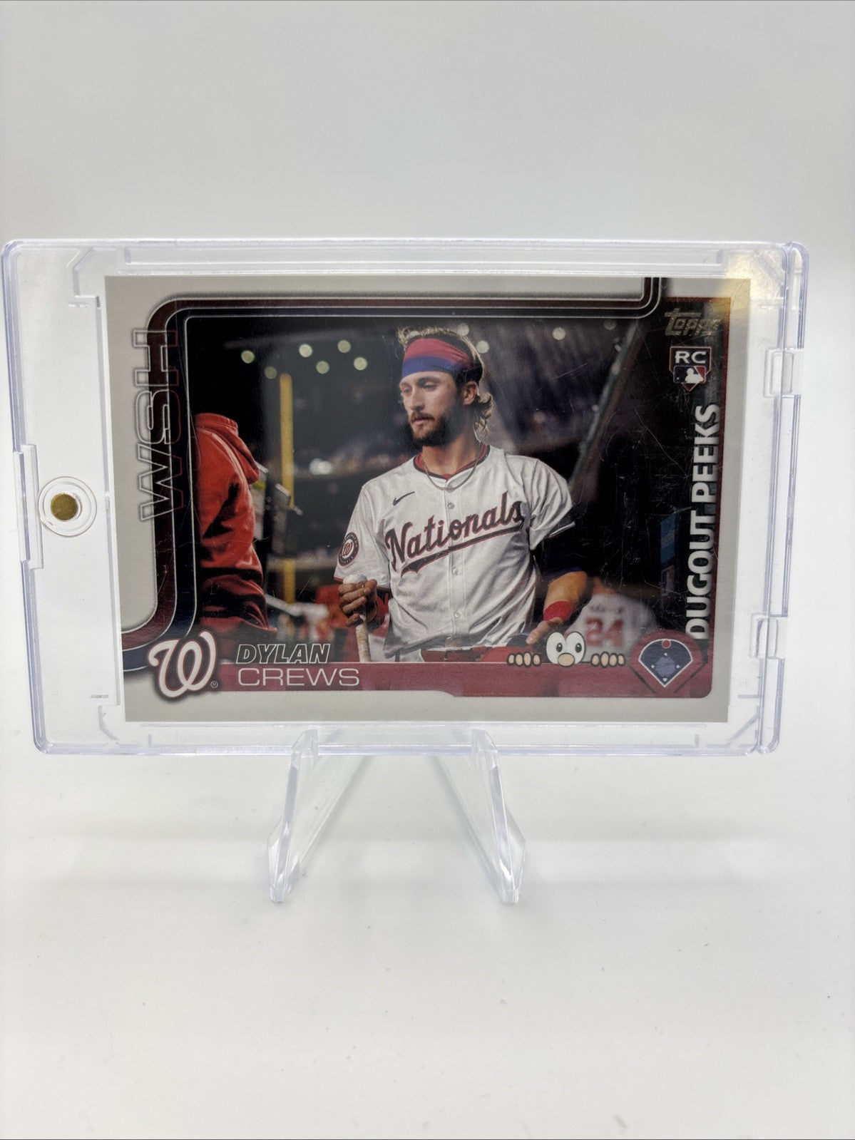 2025 Topps Series 1 - Dugout Peeks Dylan Crews #DP-19 (RC) SSP