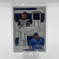 2025 Panini National Treasures #TD-BF William Byron/Rudy Fugle Team Duals #/75