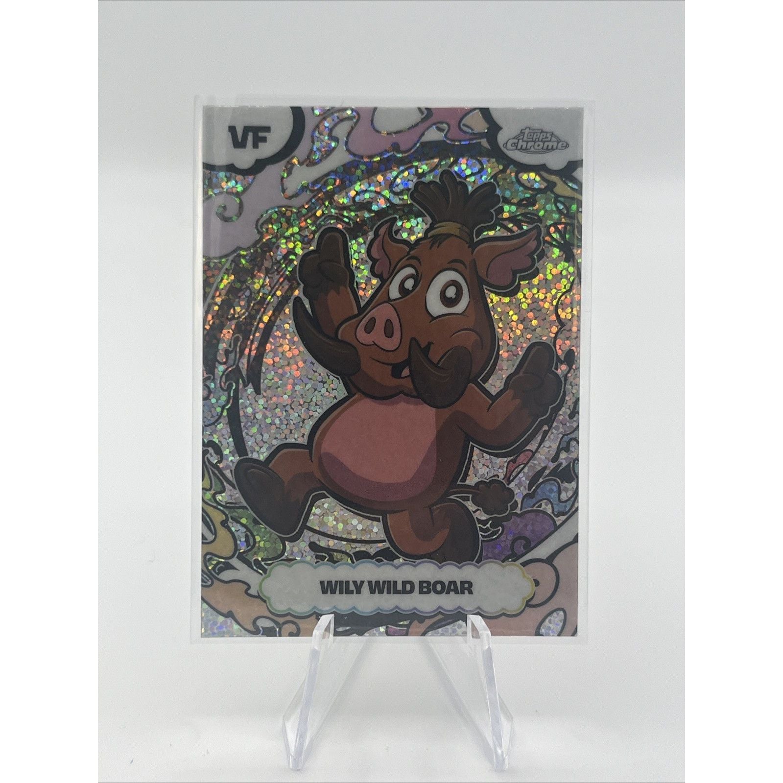 2026 Topps Chrome VeeFriends Wily Wild Boar Manga Speckle SP #SSA-95