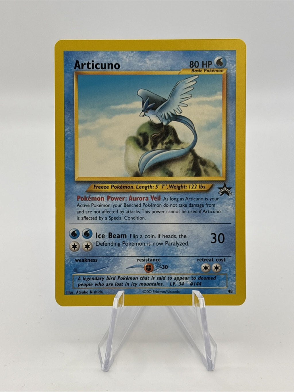 Pokémon TCG Articuno 48/53 Wotc Promo Holo EN 2002 NM