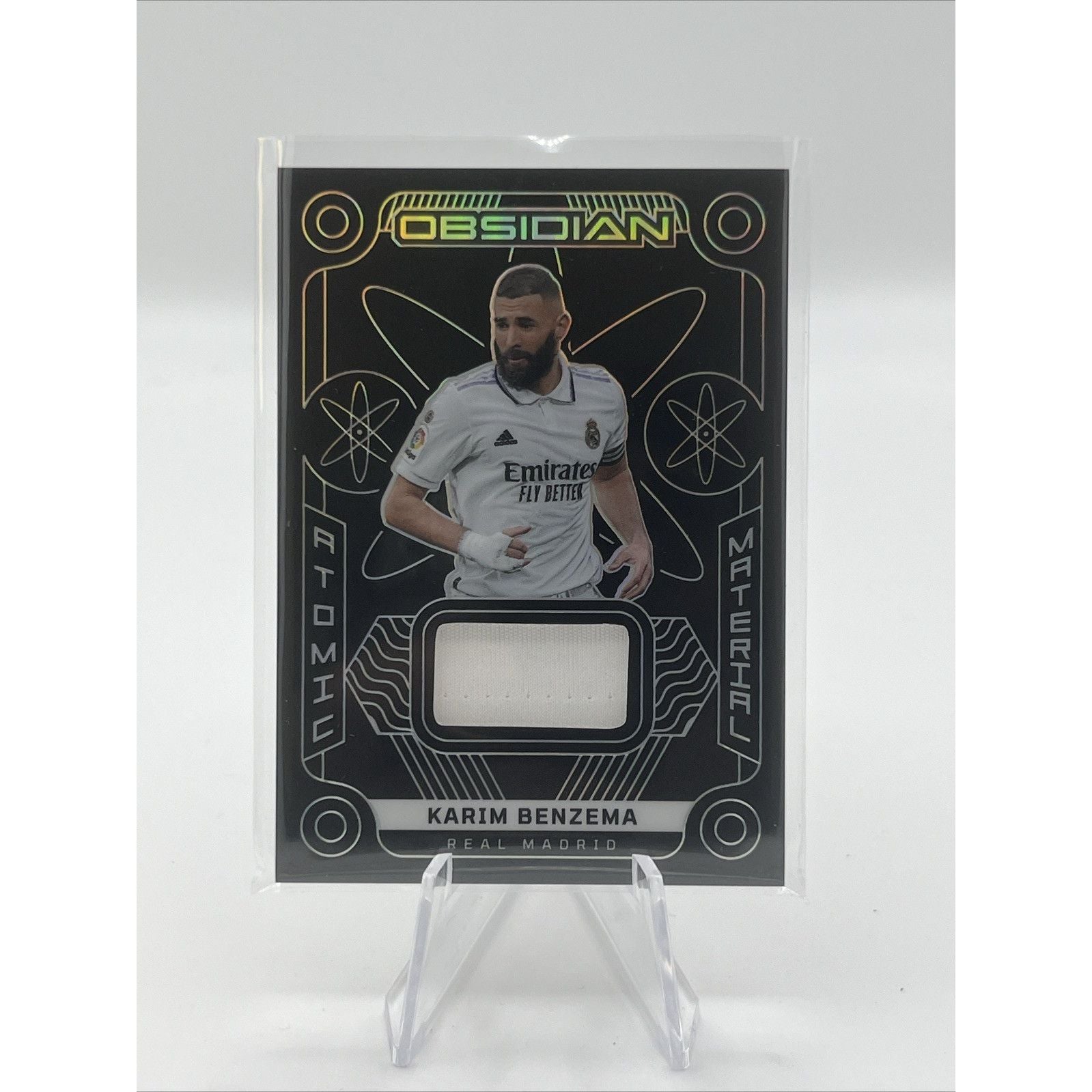 2022/23 PANIBI OBSIDIAN REAL MADRID PATCH /199 KARIM BENZEMA #AM-KB (SC20)