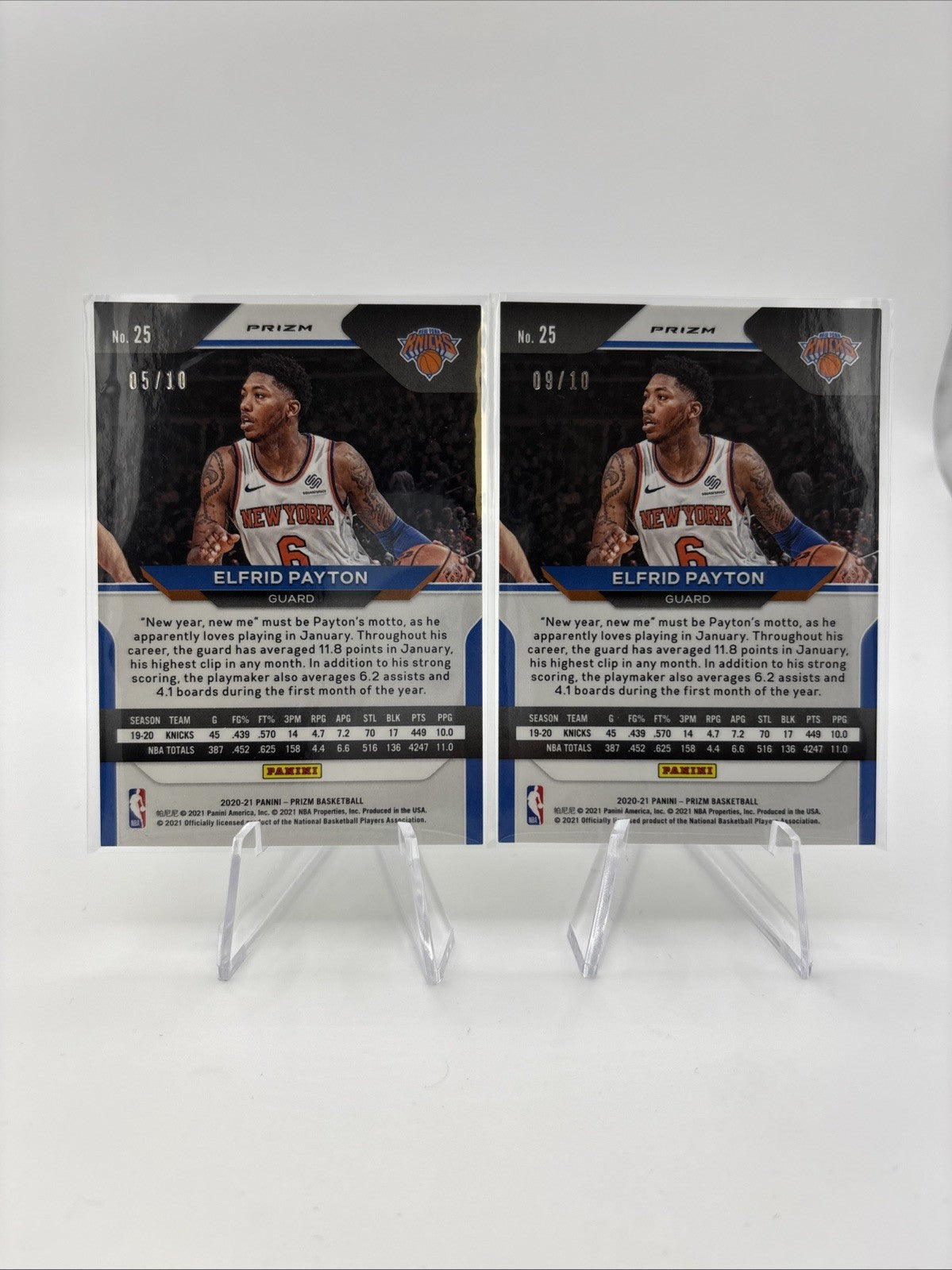 2020 Panini Prizm - Elfrid Payton Gold Shimmer FOTL /10 ‼️LOT OF 2‼️