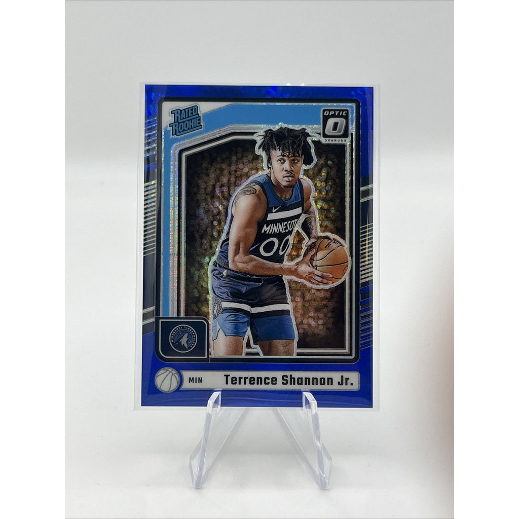 2024 Panini Donruss Optic Terrence Shannon Jr. #267 /175 Blue Hyper Prizm