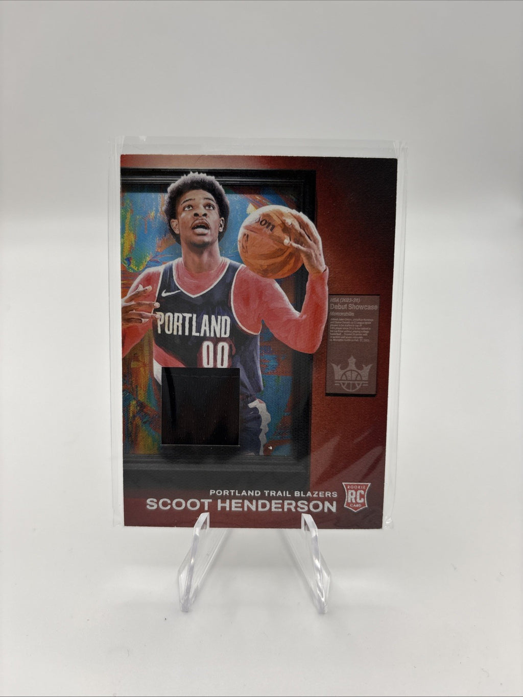 2023-24 Panini Court Kings - Debut Showcase Memorabilia Scoot Henderson #DSM-SCO