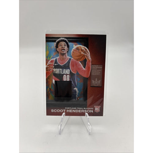 2023-24 Panini Court Kings - Debut Showcase Memorabilia Scoot Henderson #DSM-SCO