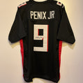 MICHAEL PENIX JR Signed Auto Atlanta Falcons #9 Jersey Black JSA Certified