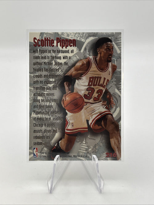 1995-96 Fleer Metal - Nuts & Bolts Scottie Pippen #216