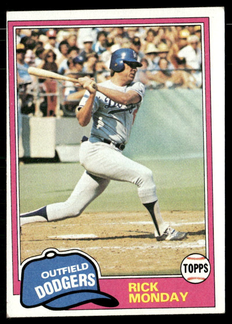 1981 Topps #726 Rick Monday