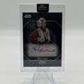 2024 Topps Chrome STAR WARS BLACK JESSICA HENWICK AUTOGRAPH JESS PAVA ALS-JH
