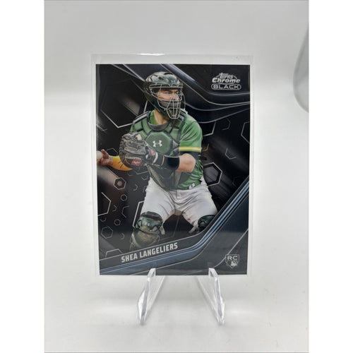 2023 Topps Chrome Black - Shea Langeliers #51 (RC)