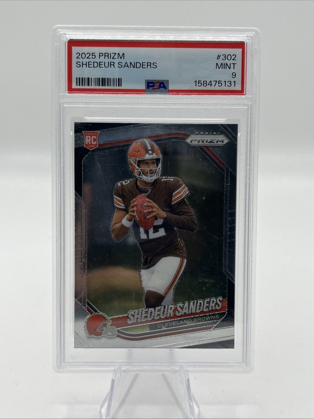 2025 Prizm Shedeur Sanders PSA 9