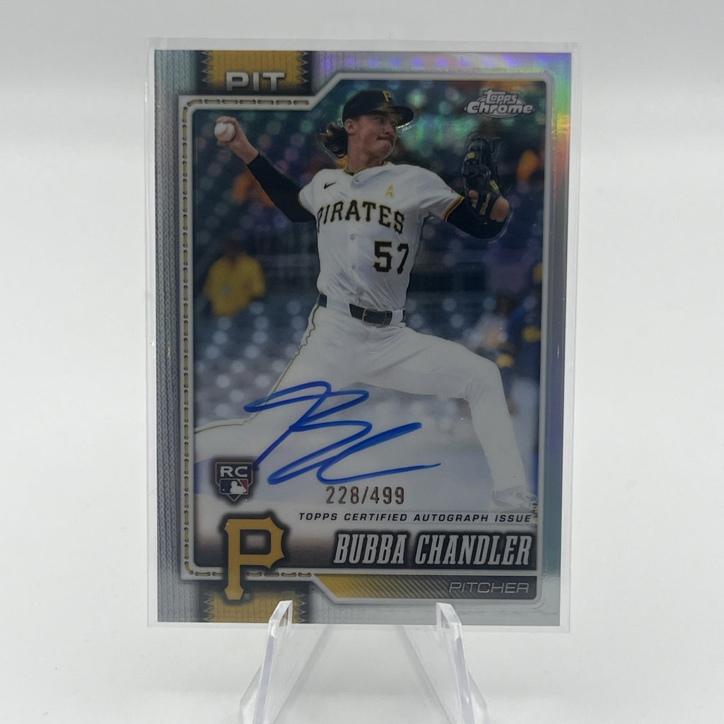 2026 Topps Chrome Bubba Chandler Rookie Auto Refractor /499