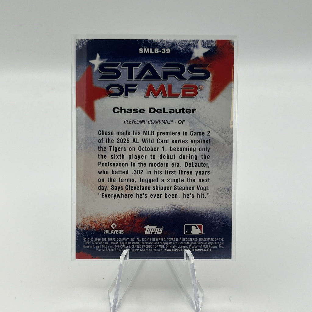 2026 Topps Series 2 Chase DeLauter Stars Of The MLB (RC)