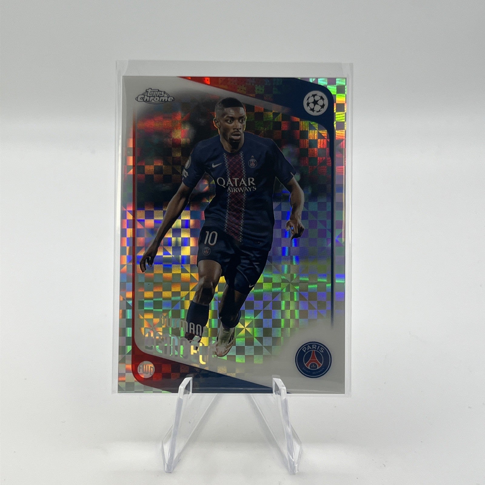 2026 Topps Chrome UEFA Ousmane Dembele Xfractor ‼️POTENTIAL BUYBACK‼️