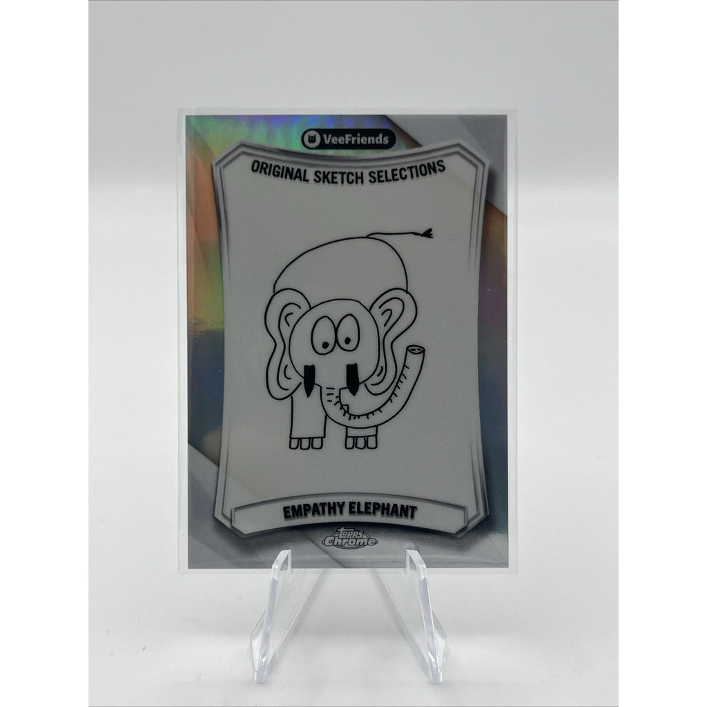 VeeFriends Topps Chrome Original Sketch Selections Empathy Elephant