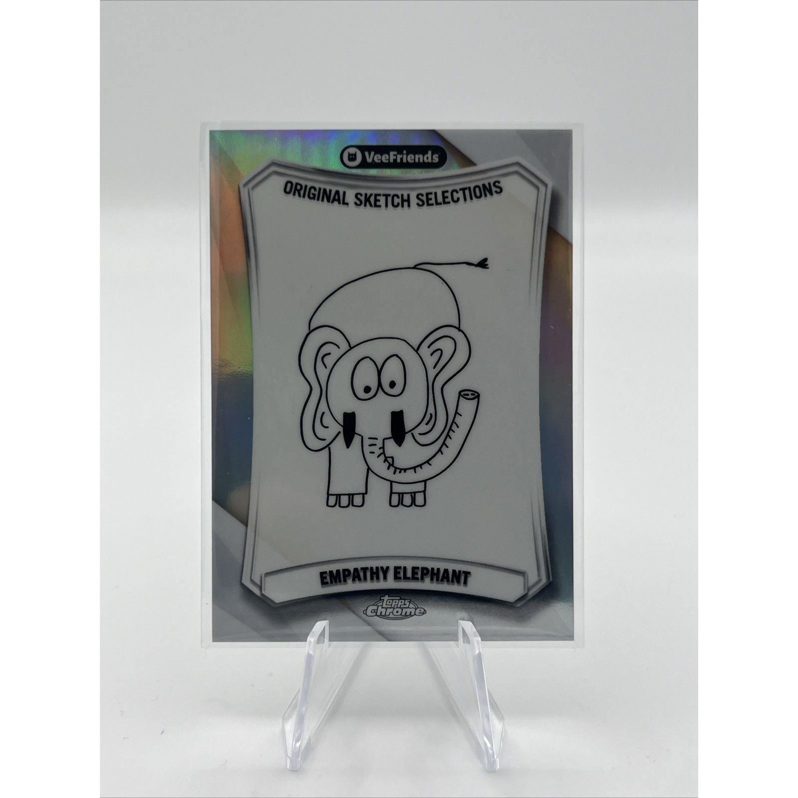 VeeFriends Topps Chrome Original Sketch Selections Empathy Elephant