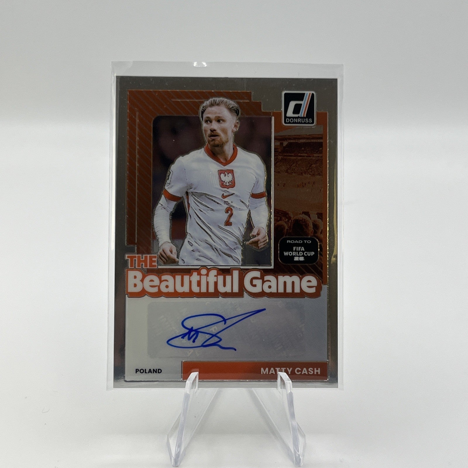 2025-26 Panini Donruss Fifa World Cup - The Beautiful Game Auto Matty Cash