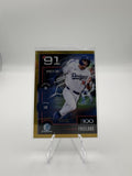 2025 Bowman #BTP-91 Alex Freeland Bowman Scouts Top 100 GOLD #/50