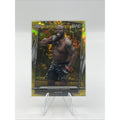 2026 TOPPS Chrome UFC Derrick Lewis Yellow Sapphire Refractor /75