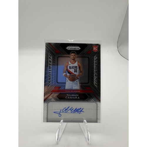 2023-24 Panini Prizm - Sensational Signatures Toumani Camara #SS-IC (AU, RC)