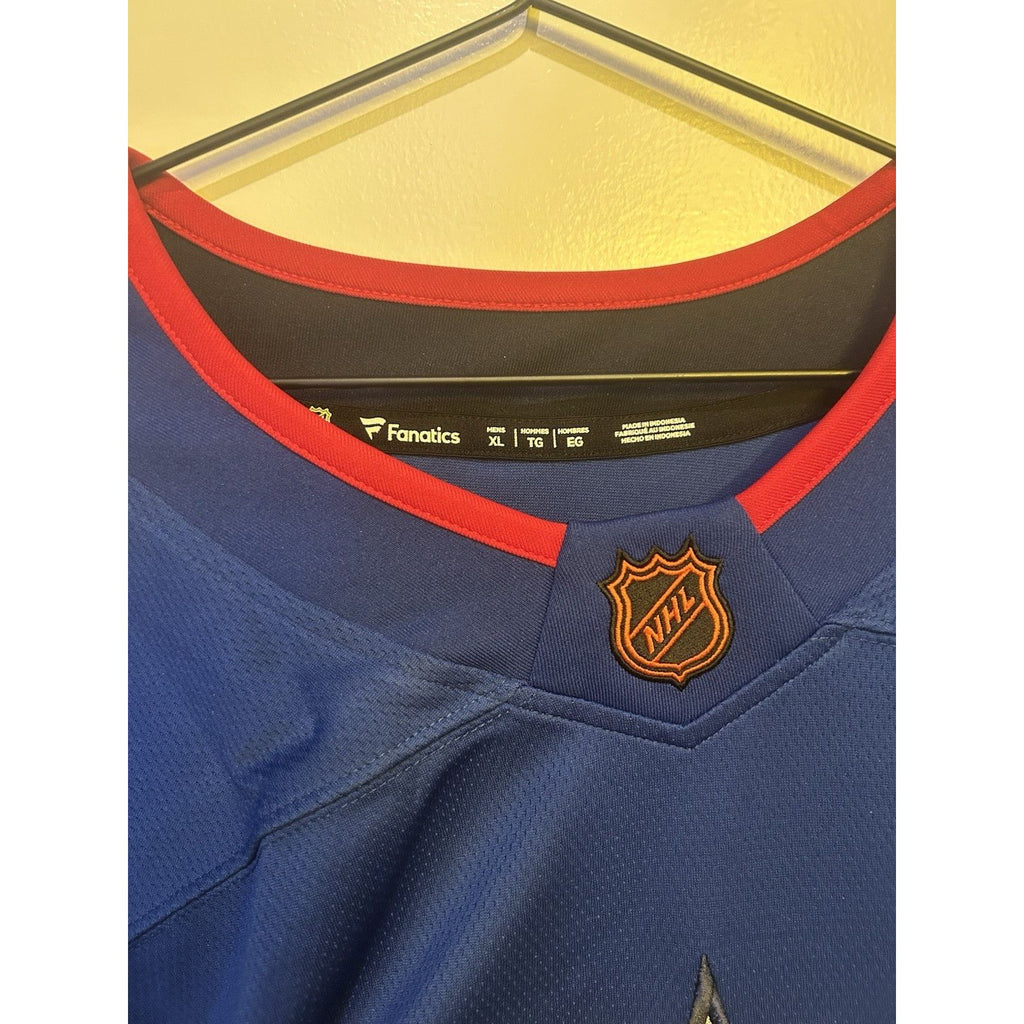 Adam Fox SIGNED AUTHENTIC JERSEY autograph Fanatics COA Rangers