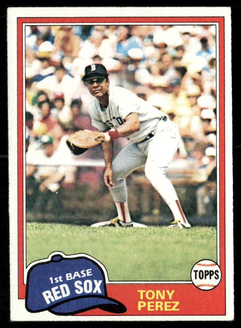 1981 Topps #575 Tony Perez