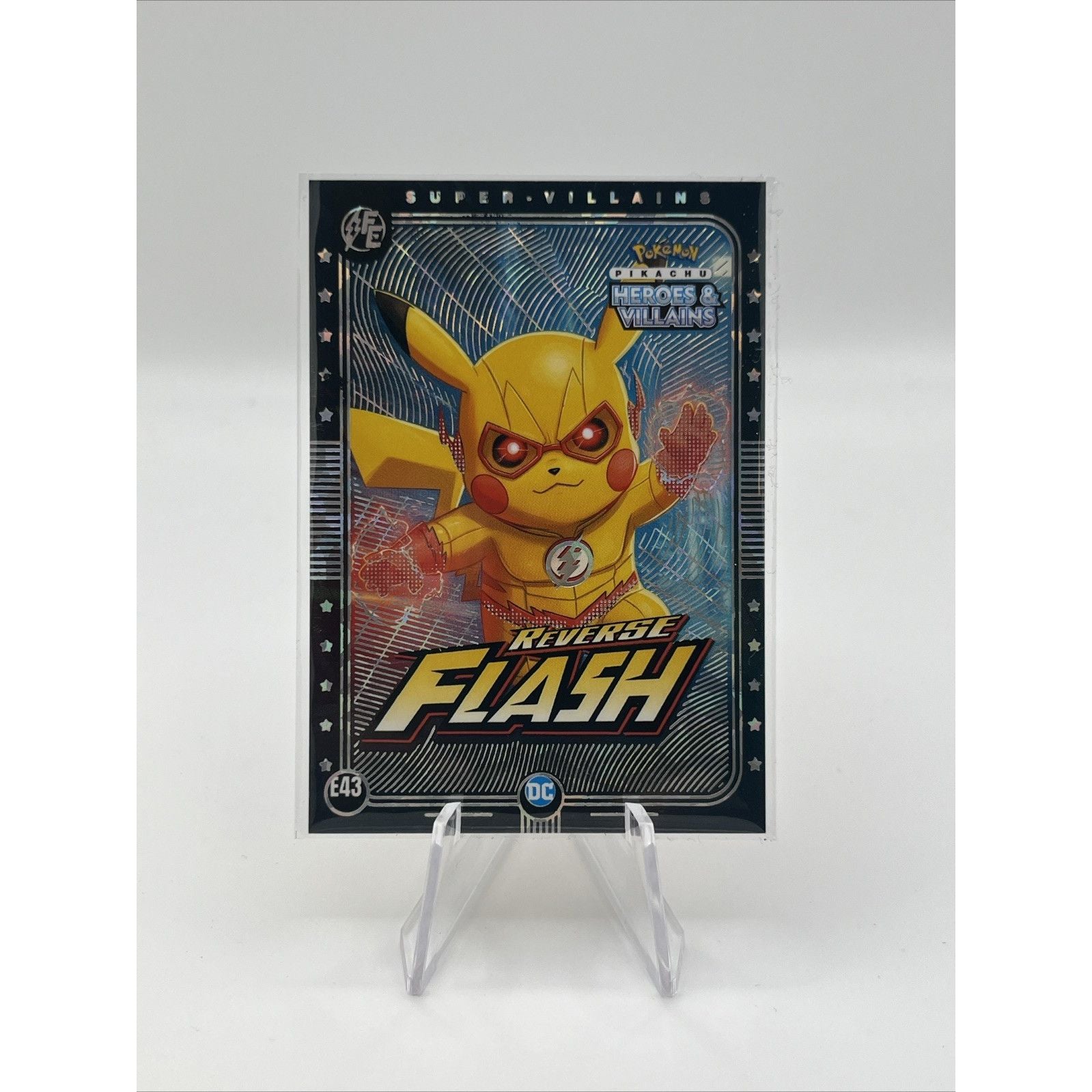 2025 POKEMON HEROES & VILLAINS FE Card #E43 REVERSE FLASH  Foil