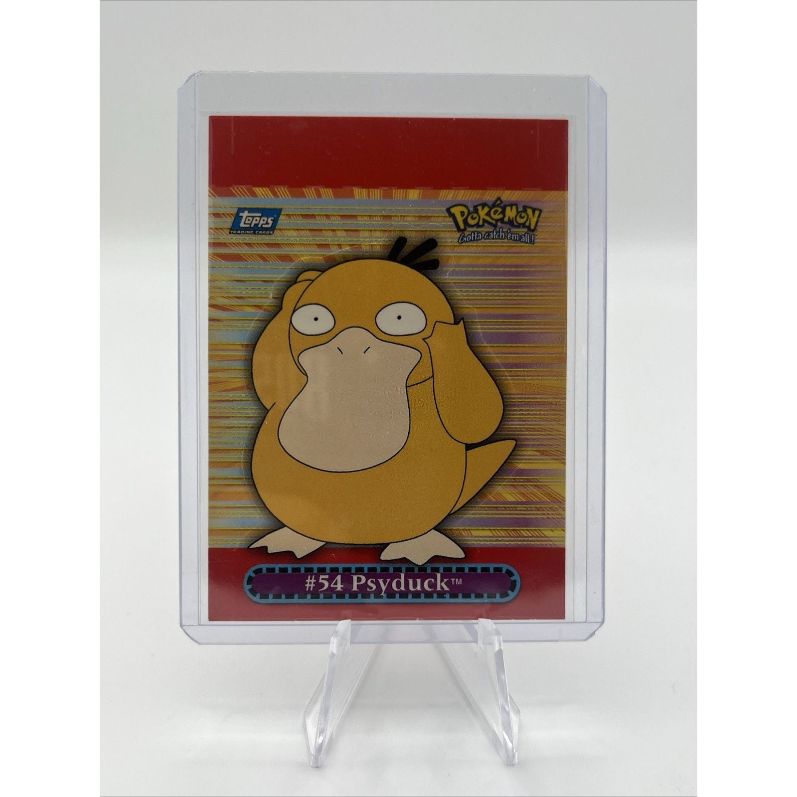 Topps Pokémon Card TV Series 3 Pop-Up 7 of 10 #54 Psyduck NM-M