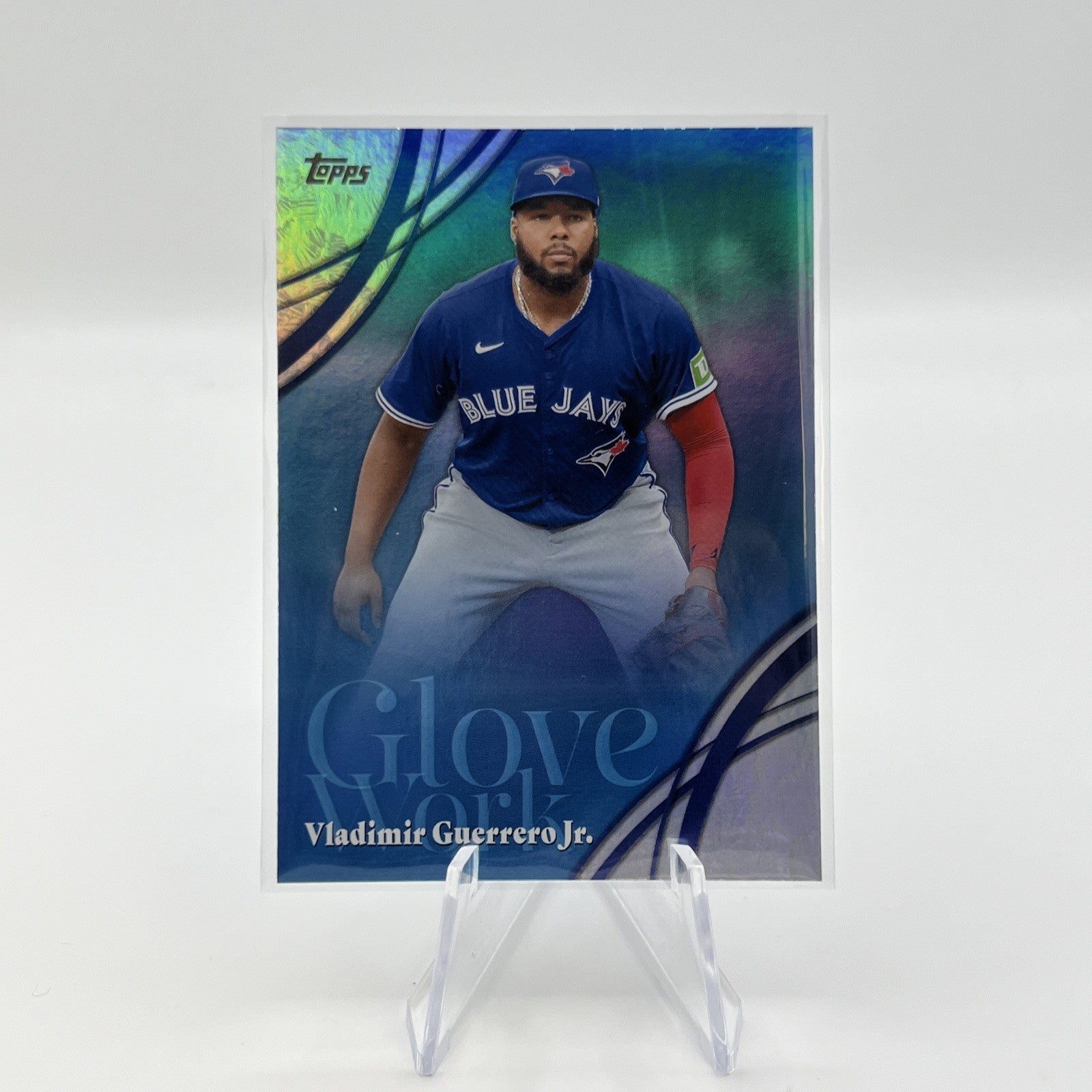 2026 Topps Series 2 Vladimir Guerrero Jr. Glove Work Holo Foil