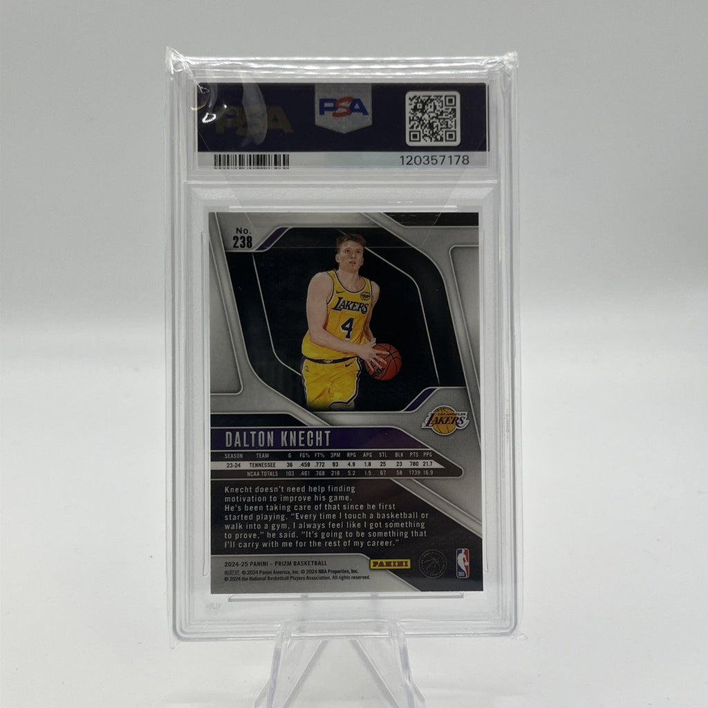 2024 Panini Prizm Dalton Knecht PSA 9