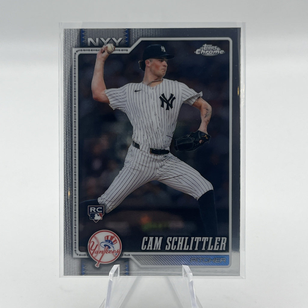 2026 Topps Chrome Cam Schlittler #262 Rookie New York Yankees