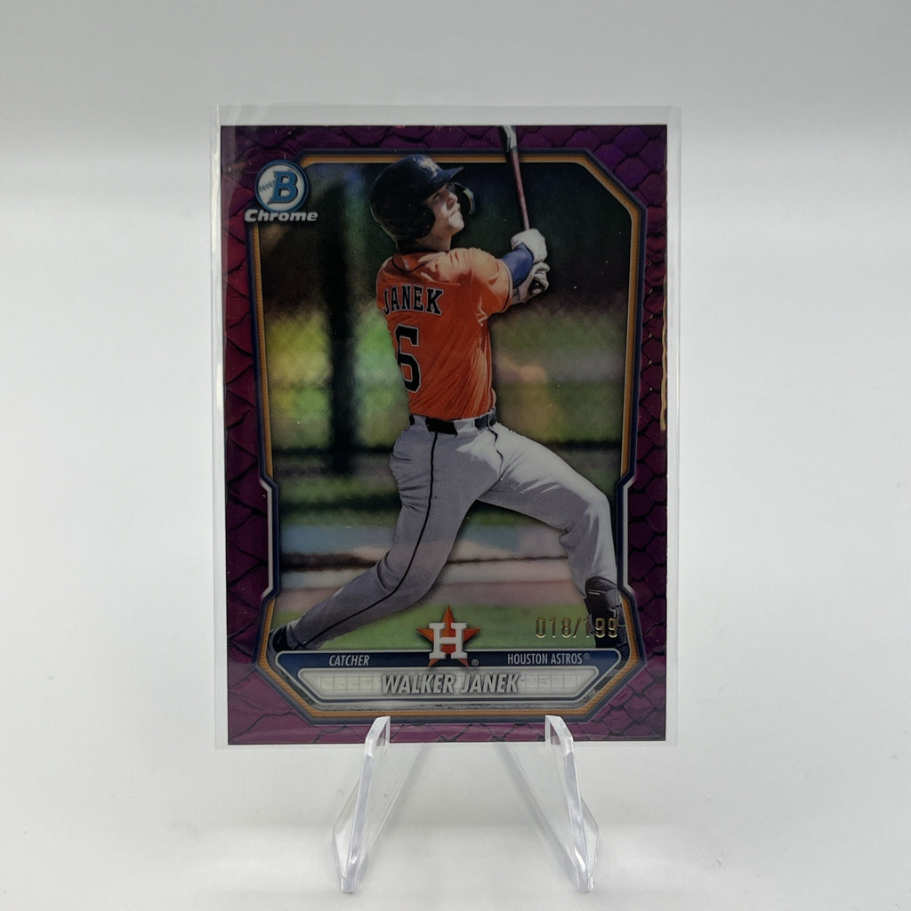 2026 Bowman - Walker Janel Purple Reptilian Refractor #/199