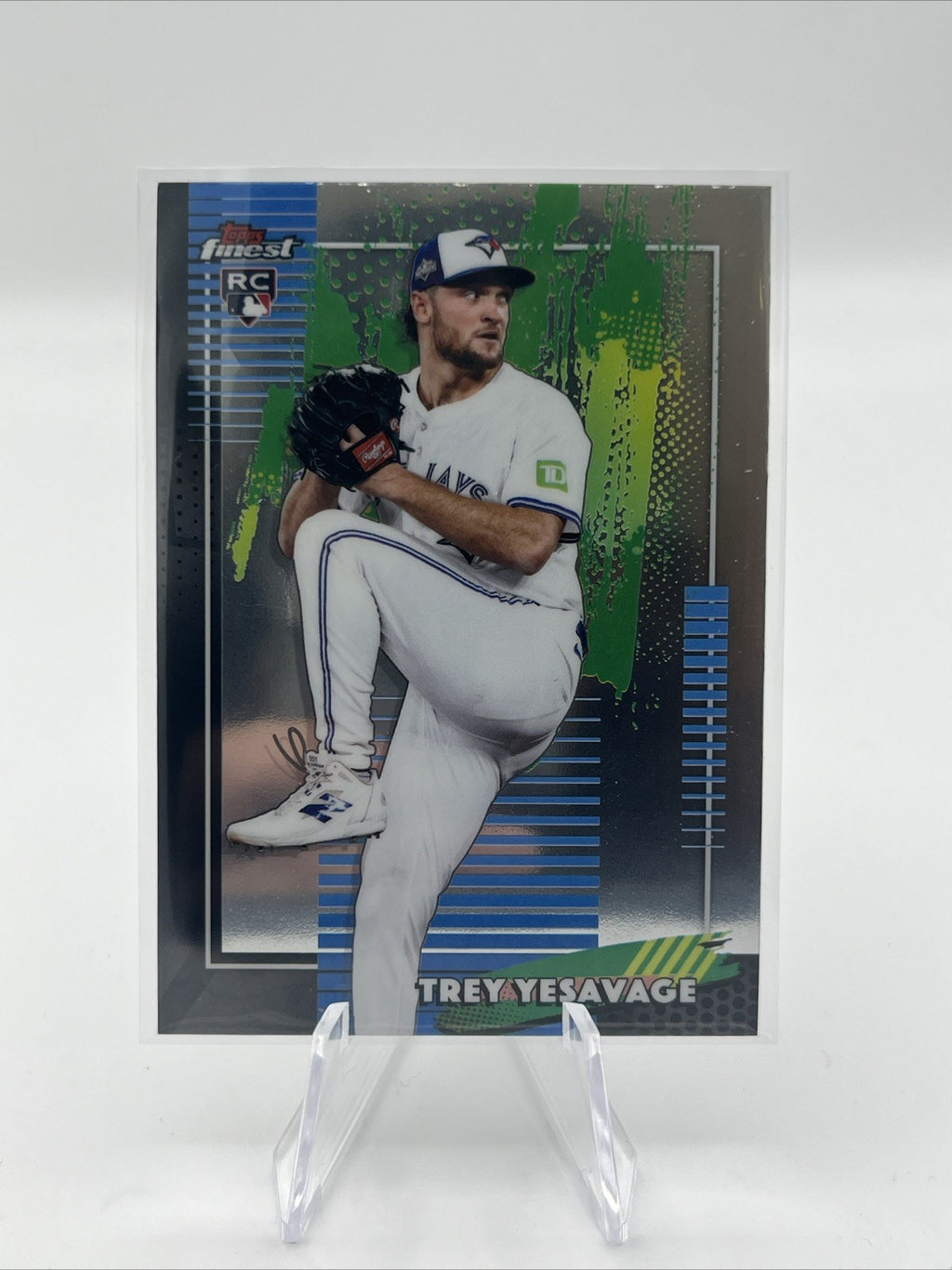 Trey Yesavage 2026 Topps Finest #96 Common RC Blue Jays