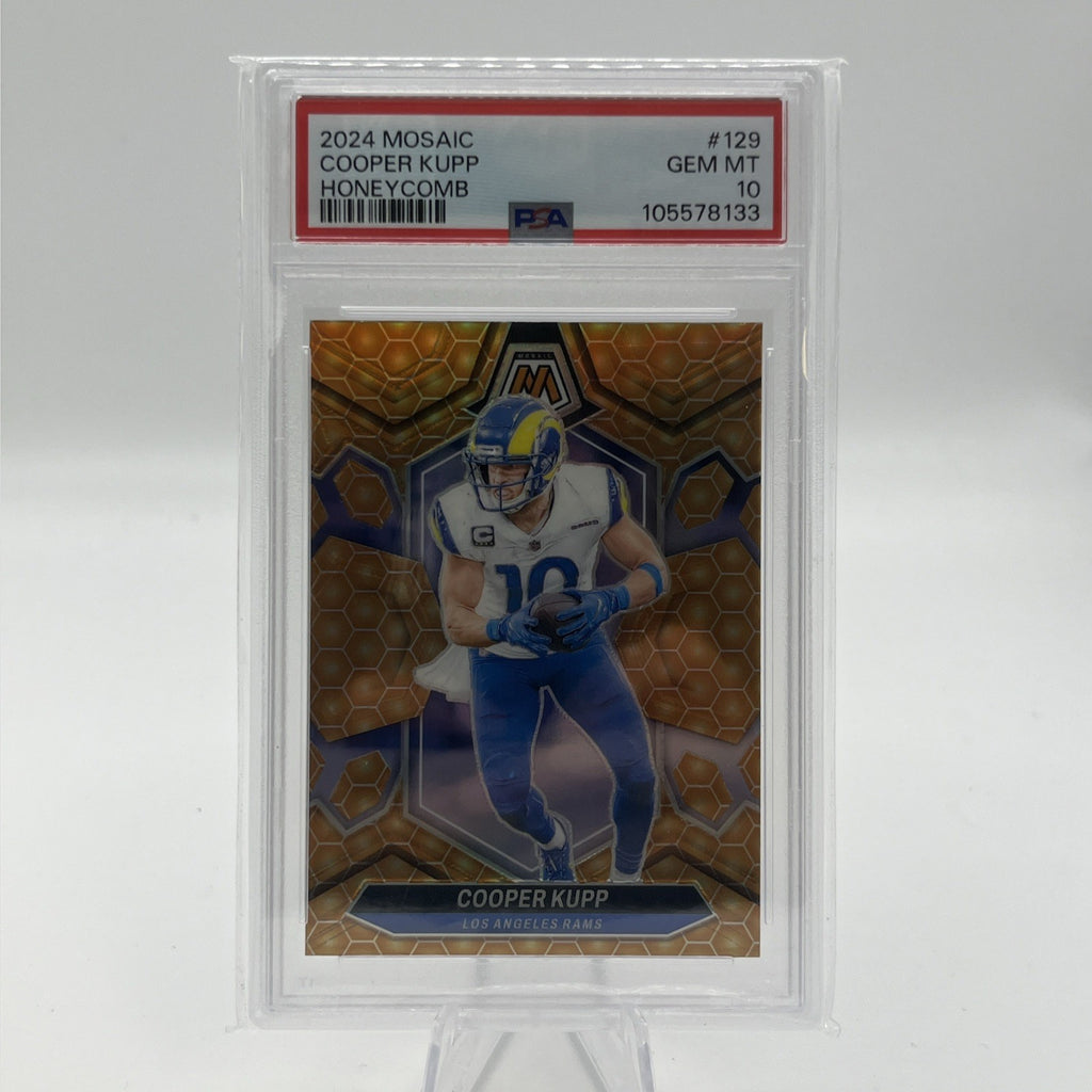 2024 Panini Mosaic Cooper Kupp Honeycomb (SSP) PSA 10