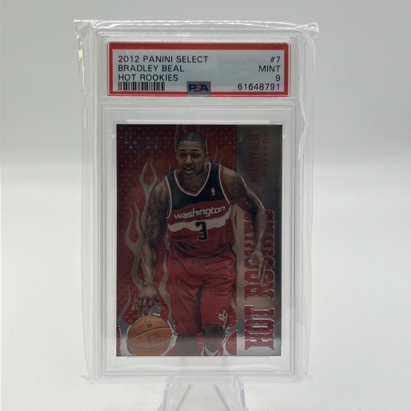 2012 Panini Select Bradley Beal Hot Rookies PSA 9
